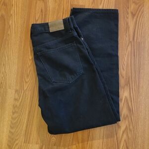 Madewell Low-slung straight leg jeans, size 27